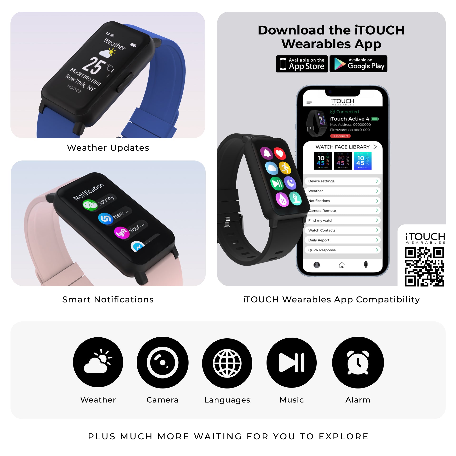 iTouch Active 4 Smartwatch