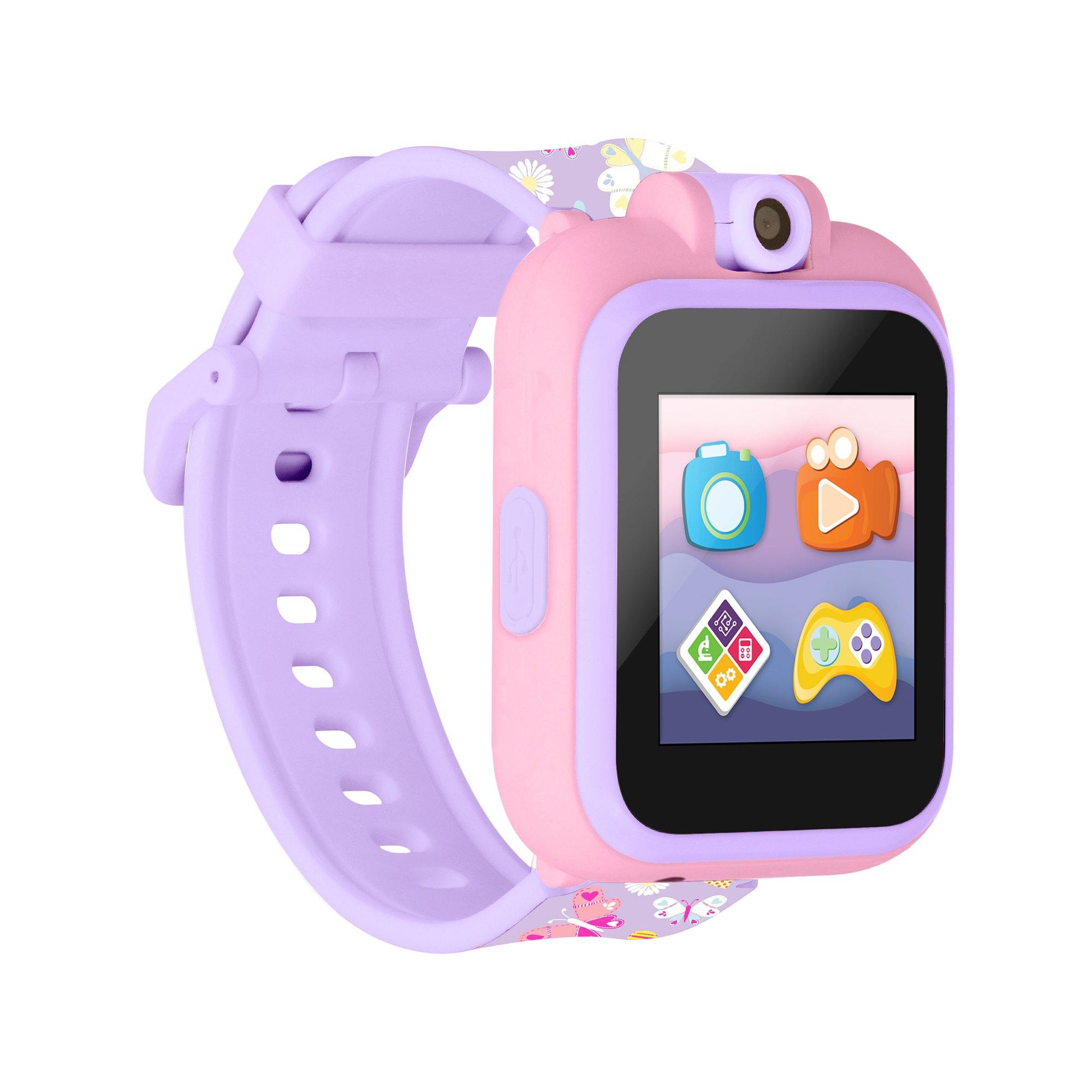 PlayZoom 2 Kids Smartwatch: Purple Butterfly Print affordable smart watch